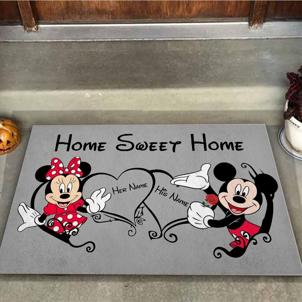 Home Sweet Home - Personalized Mouse Doormat 112021