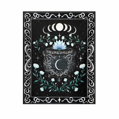 Witch Cauldron - Witch Wall Tapestry