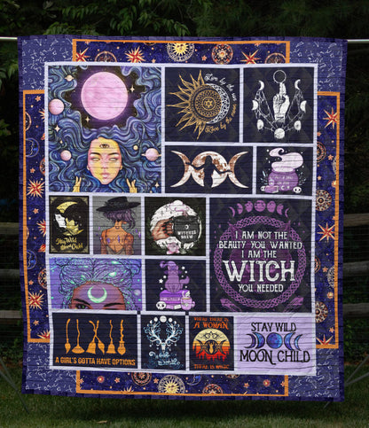 I Am Not The Beauty You Wanted - Witch Quilt 0822