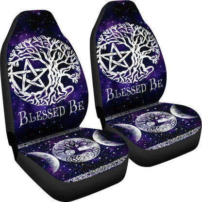 Blessed Be - Witch Seat Covers 0822