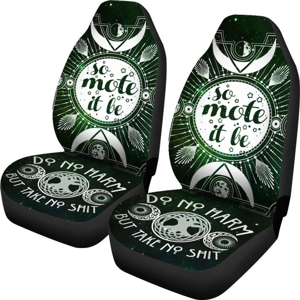 So Mote It Be Wicca - Witch Seat Covers 0822