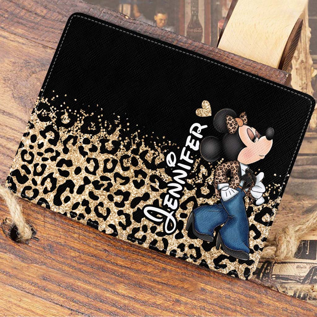 Catch Flights Not Feelings - Personalized Mouse Passport Holder