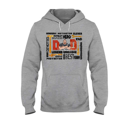 Dad Definition - Personalized Father's Day T-shirt and Hoodie