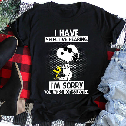 I Have Selective Hearing T-shirt and Hoodie 0523