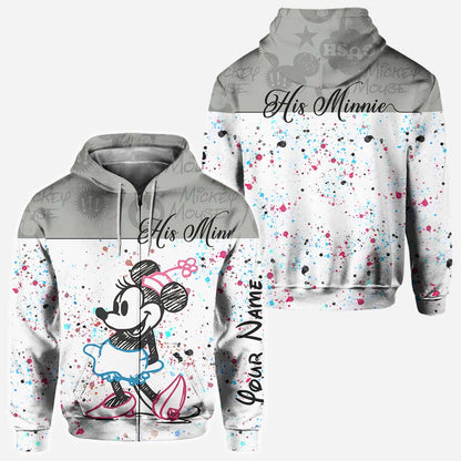 Magical Couple - Personalized Couple Mouse Hoodies