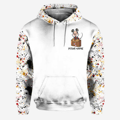 This Is My Airport Outfit - Personalized Mouse Hoodie and Leggings