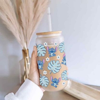 Summer Is Calling Ohana Can Glass