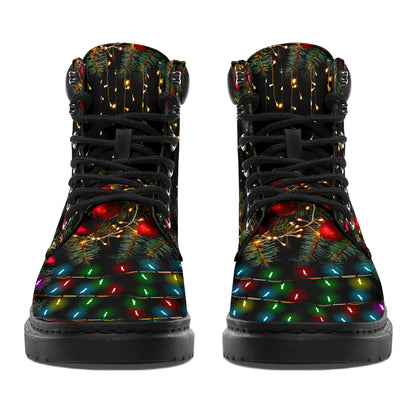 Meowy Christmas Cat All Season Boots 0622