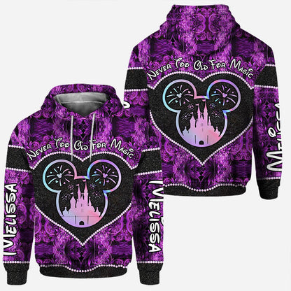 Travel Set - Personalized Mother's Day Mouse Hoodie and Leggings