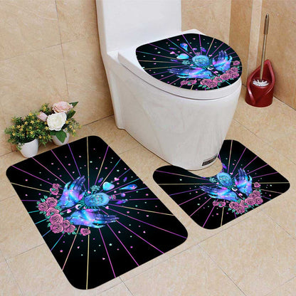 Magic Witch - Bathroom Curtain & Mats Set