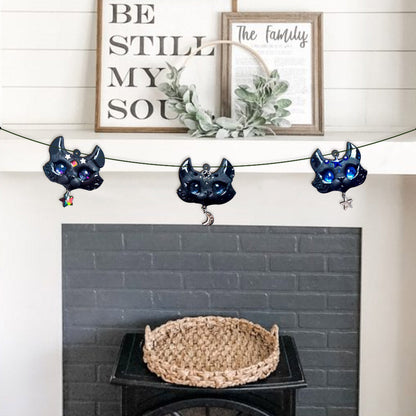 Magic Cat - Witch 3 Pieces Garland