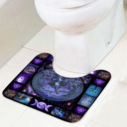 Witch - Bathroom Curtain & Mats Set
