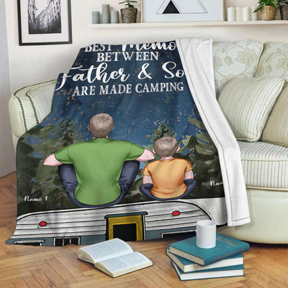 When I'm At My Best - Personalized Camping Blanket