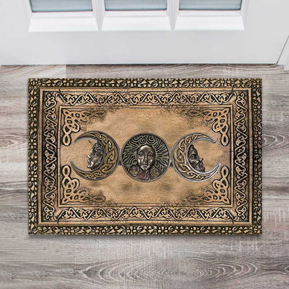 The Triple Goddess - Witch Doormat With 3D Pattern Print