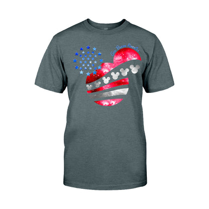 God Bless America Mouse Ears - Independence Day T-shirt and Hoodie