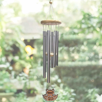 I Miss You - Personalized Cat Wind Chime