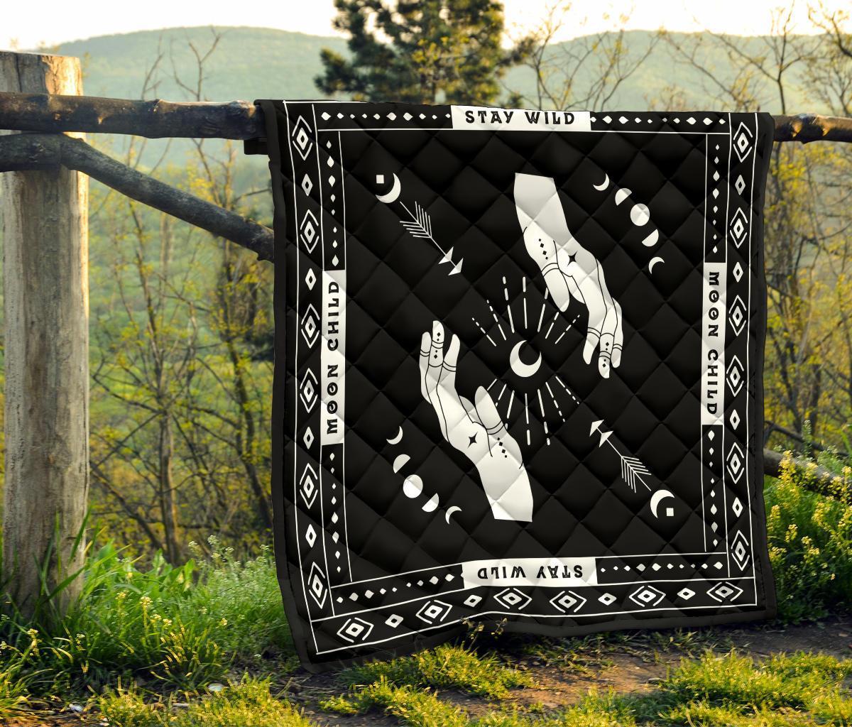 Stay Wild Moon Child - Witch Quilt 0822