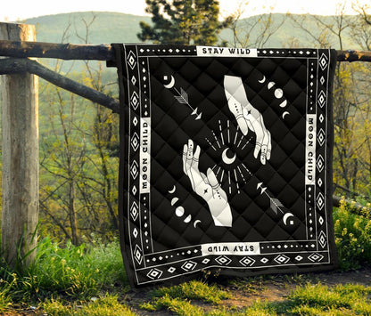 Stay Wild Moon Child - Witch Quilt 0822