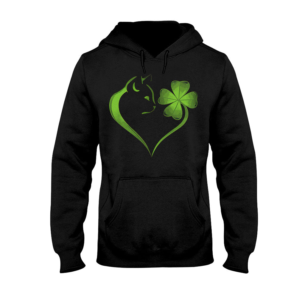 Cat Heart Irish - T-shirt and Hoodie 0119