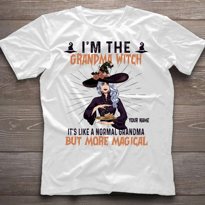 Grandma Witch - Personalized T-shirt and Hoodie