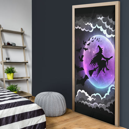 Flying Witch - Witch Door sticker 0822
