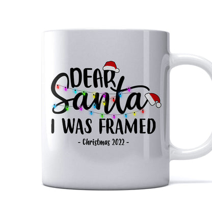 Dear Santa - Personalized Christmas Family Mug