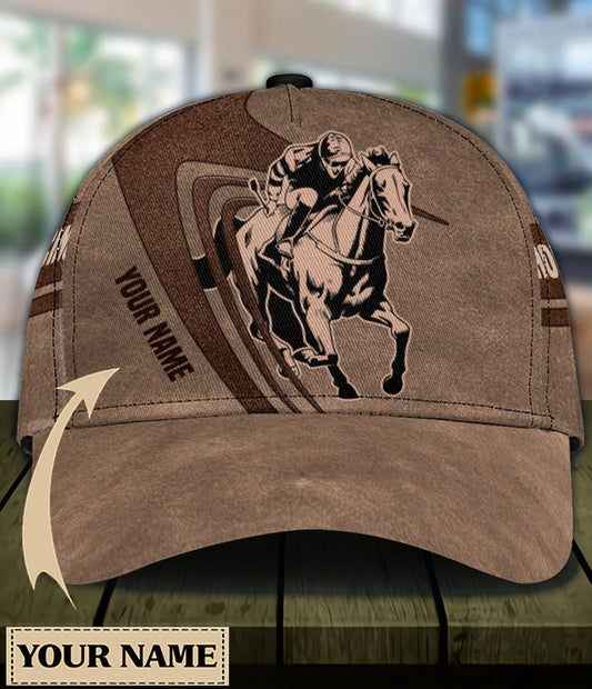 Horse Racing - Personalized Horse Classic Cap 0823