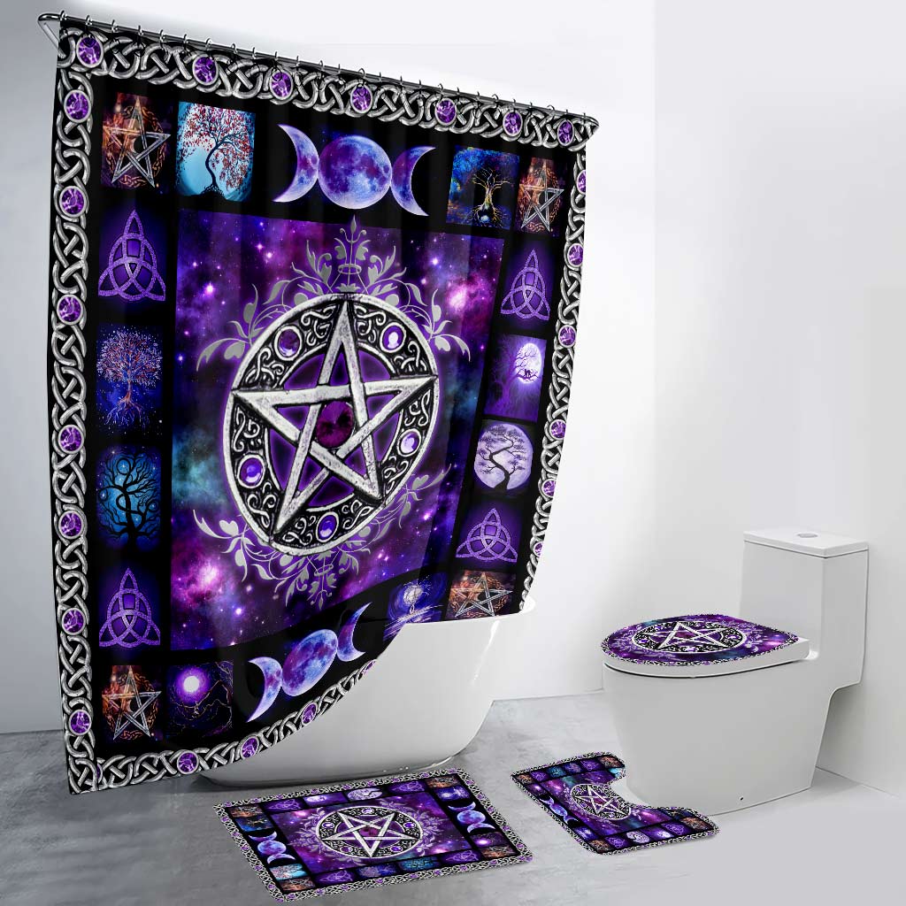 Witch - Bathroom Curtain & Mats Set