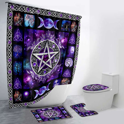 Witch - Bathroom Curtain & Mats Set