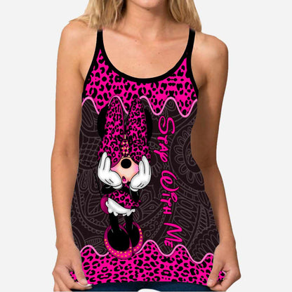 Dreamy Mouse Ears - Cross Tank Top