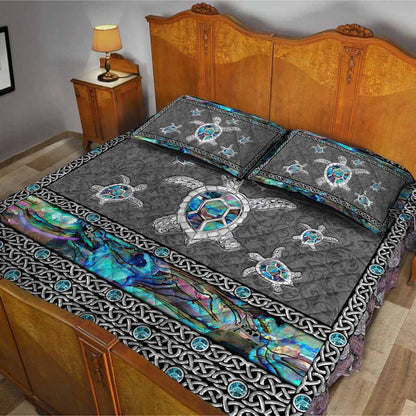 Love Turtles Blue Ocean - Quilt Set