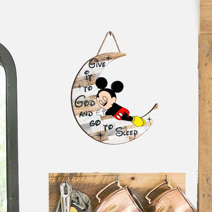 Give It To God - Mouse Wood Sign