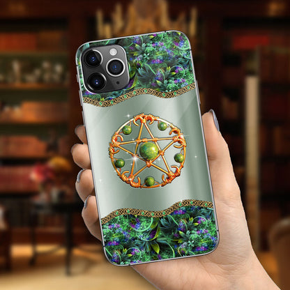 Mystery Witch Star - Personalized Phone Case With 3D Printed