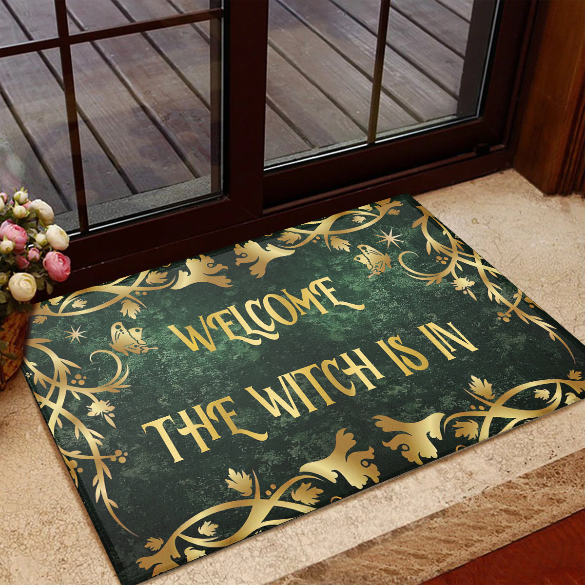 Welcome The Witch Is In - Witch Doormat 0822