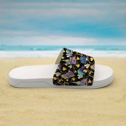 50 Years Of Magic - Personalized Mouse Slide Sandals