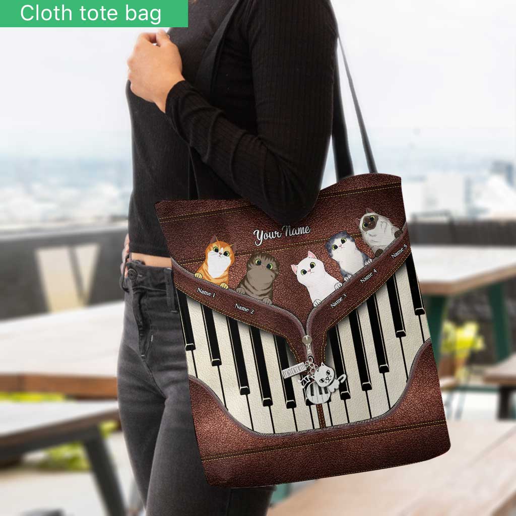 Home Is Where My Cat Is - Personalized Tote Bag