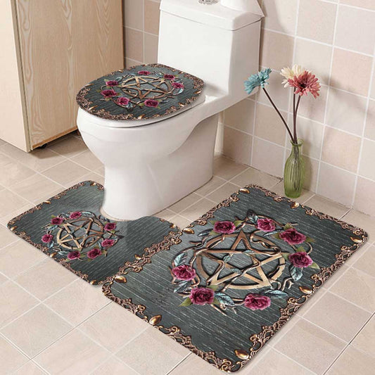 Mystic House - Witch 3 Pieces Bathroom Mats Set
