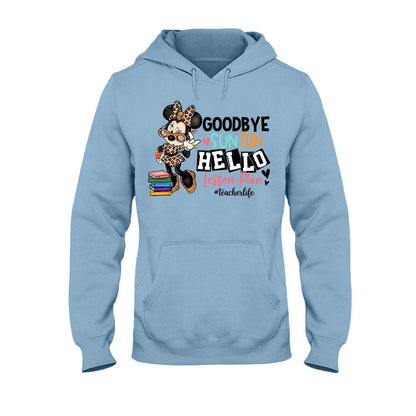 Goodbye Suntan Hello Lesson Plan - Personalized Teacher T-shirt and Hoodie