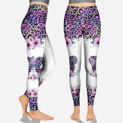 Mama Mouse Hologram - Personalized Mouse Hoodie and Leggings