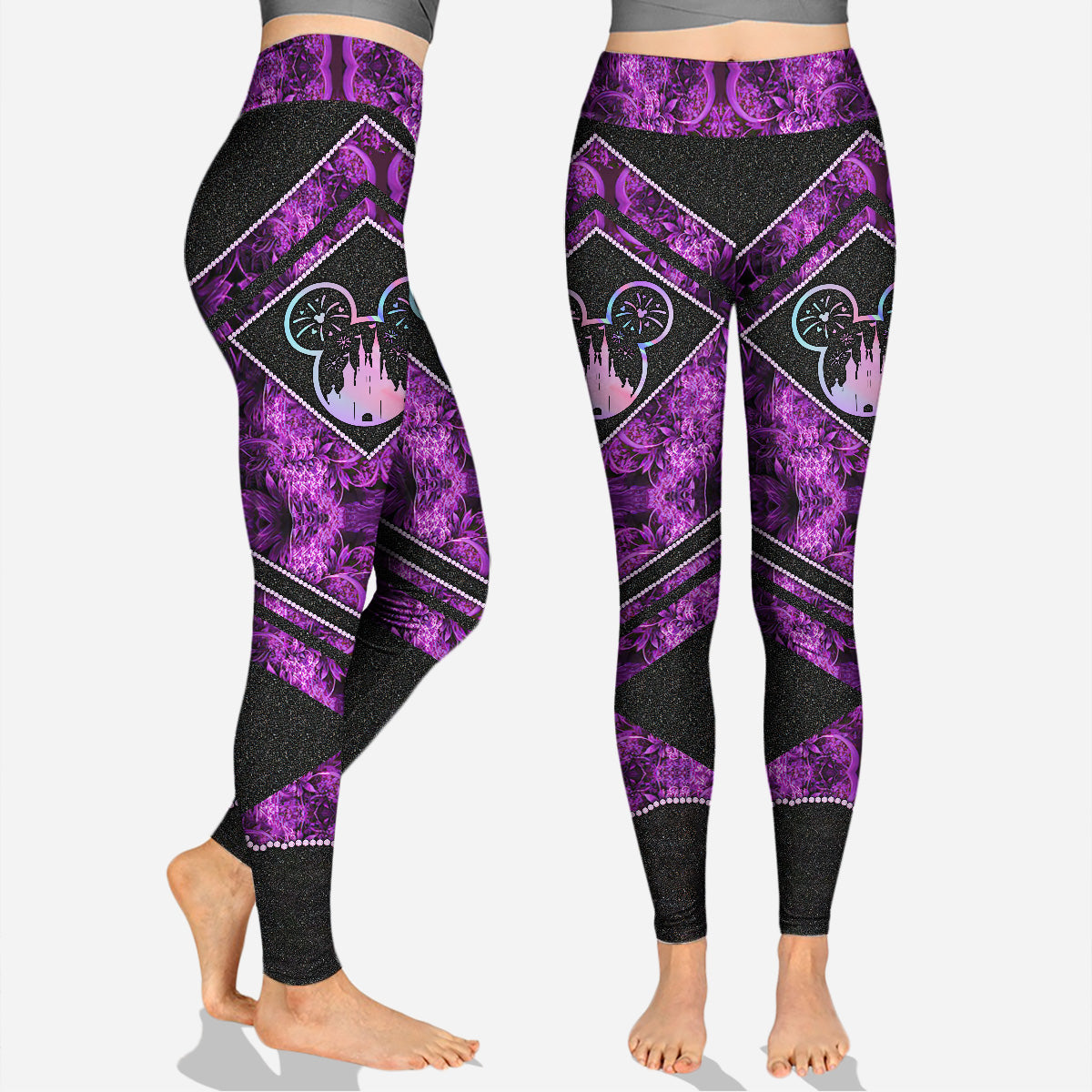 Travel Set - Personalized Mother's Day Mouse Hoodie and Leggings