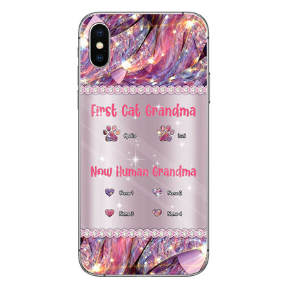 Cat Grandma Human - Personalized Mother's Day Phone Case