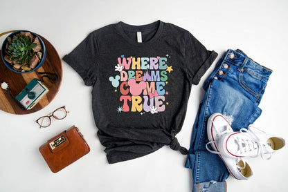 Where Dream Come True - Mouse T-shirt and Hoodie 0523
