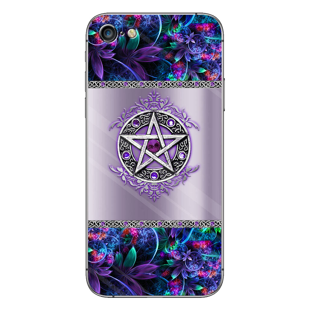 Purple Pentacle Witch - Personalized Phone Case