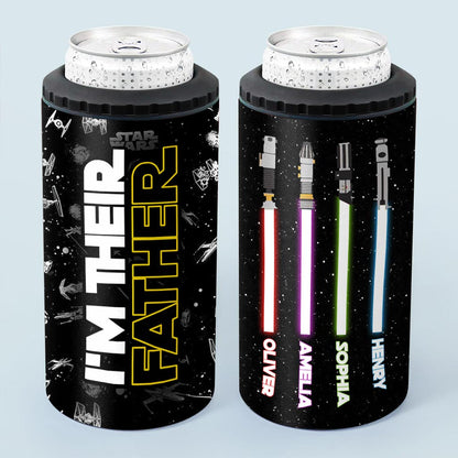 I'm Their Father - Personalized The Force Can Cooler