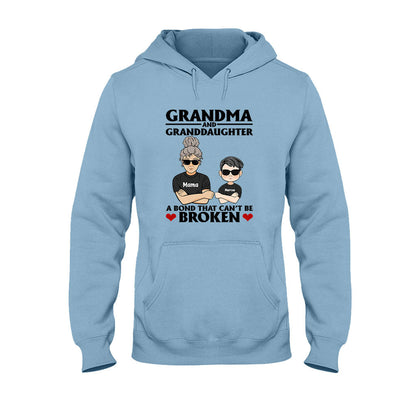 A Bond That Can't Be Broken - Personalized Grandma T-shirt and Hoodie