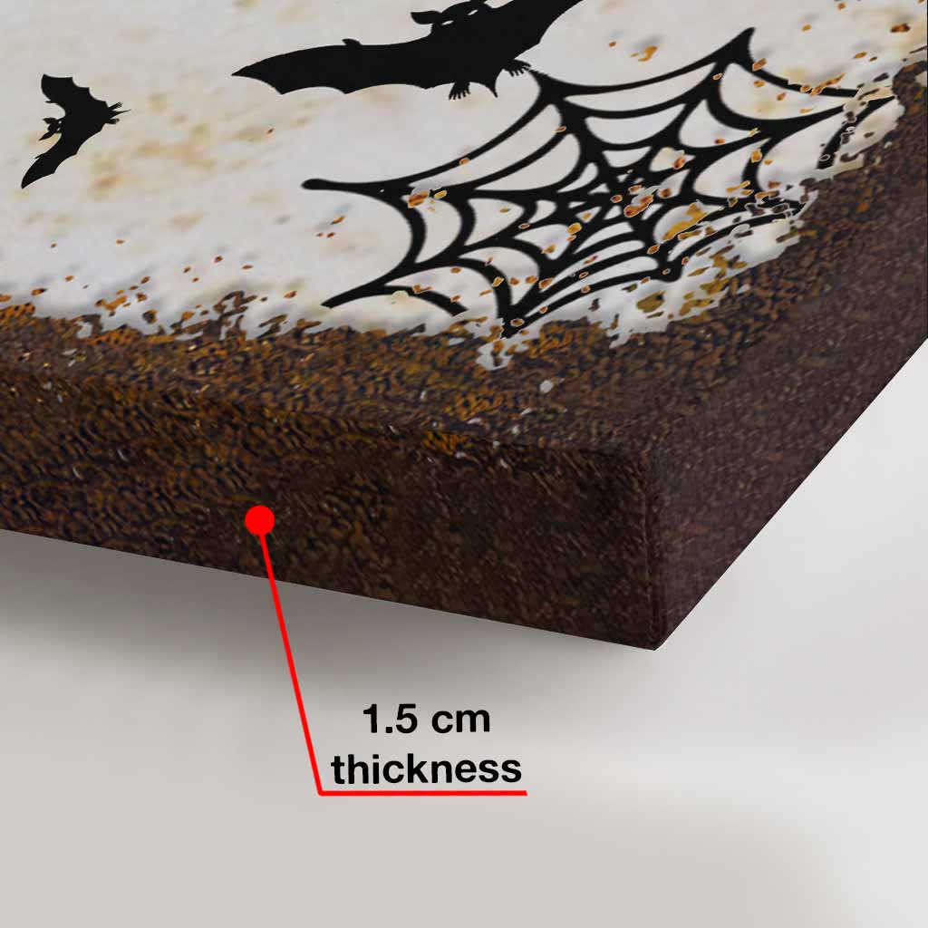 Always Throw Spilt Salt - Personalized Witch Canvas And Poster