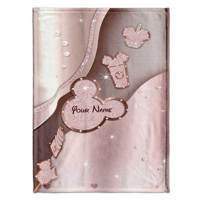 Believe In Magic - Personalized Mouse Blanket