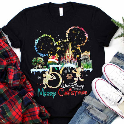 50 Years Of Magic - Christmas Mouse T-shirt and Hoodie