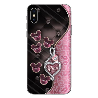 Happiest Grandma On Earth Rose Gold - Personalized Mother's Day Grandma Phone Case