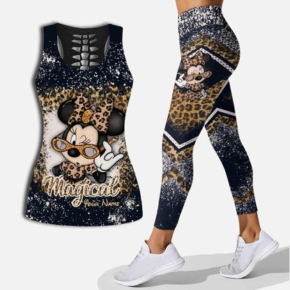 Magic Mouse Ears - Personalized Hollow Tank Top and Leggings